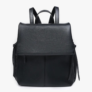 Jen & Co Adley Foldover Backpack Black M2468