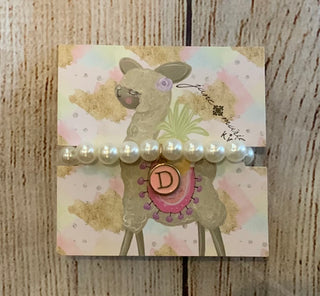 Jane Marie Kids Monogram Bracelet