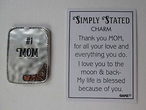 Simply Stated Mom Charm