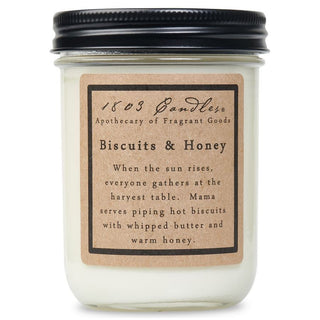 1803 Biscuits & Honey Soy Jar Candle