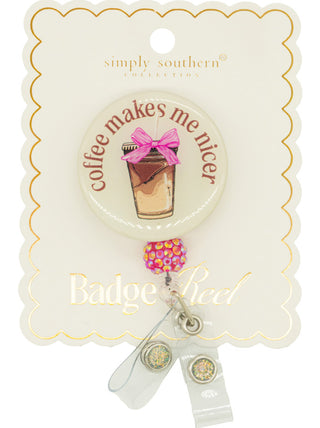 Simply Southern Badge Reel Coffee
