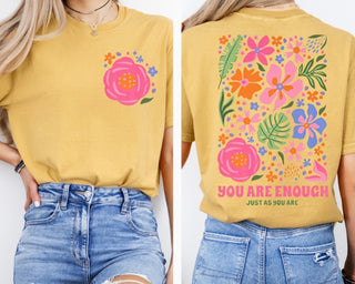 Southern Backroad Tees You are Enough Tee