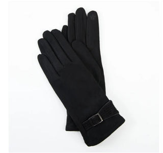 Howard's Belted Cuff Gloves Jet