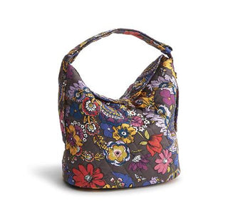 Vera Bradley Astoria Shoulder Bag Colorful Bouquet