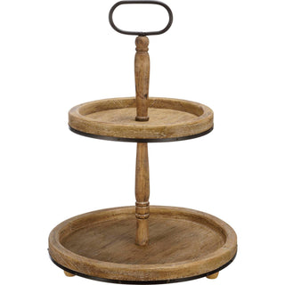 Rustic Tiered Tray