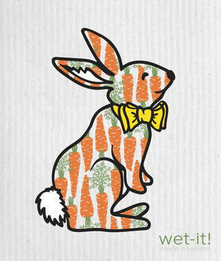 Wet It! Hungry Bunny Swedish Dishcloth