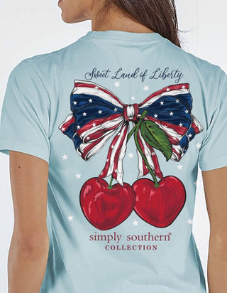 Simply Southern Sweet Short Sleeve Tee Ice