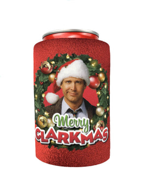 Merry Clarkmas Can Cooler
