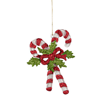 Candy Cane Ornament White