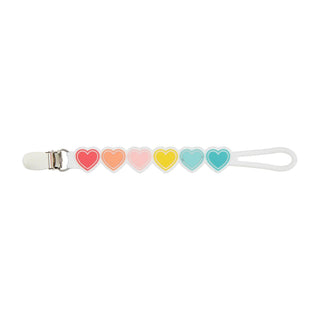 Mudpie Heart Paci Strap