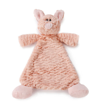 Pudder Pig Rattle Blankie