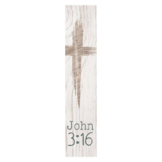 John 3:16 Block Sign