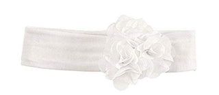 Mudpie Ivory Chiffon Flower Headband