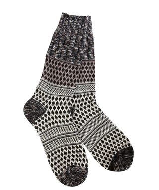World’s Softest Socks Weekend Gallery Textured Crew Nightfall