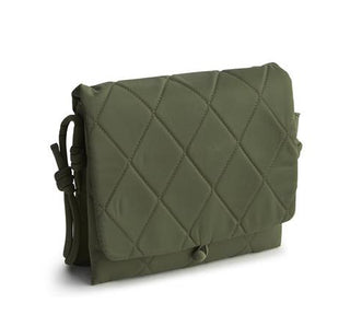 Vera Bradley Polyester Twill Baird Hipster Bronze Green