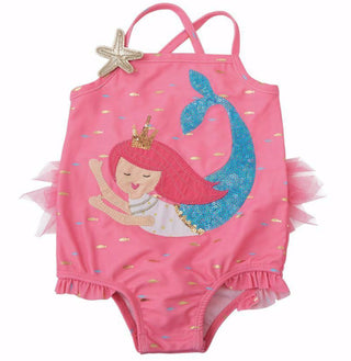 Mudpie Mermaid Swimsuit 9-12 Months
