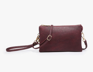 Jen & Co Riley Crossbody Plum M013