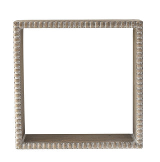 Beaded Edge Shadow Box Wall Shelf