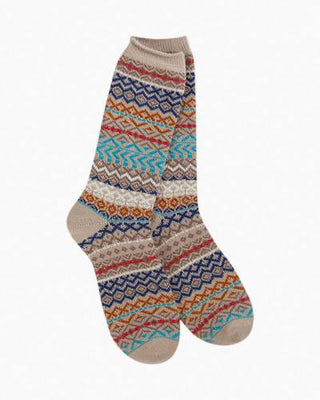 World’s Softest Socks Studio Crew Simply Taupe