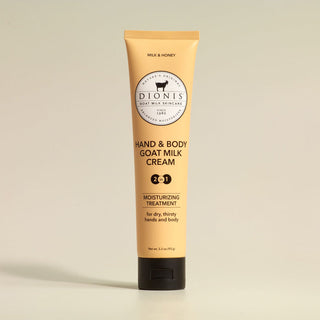Dionis Goat Milk 3.3oz Hand & Body Cream Milk & Honey