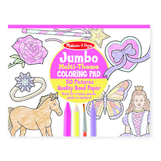 Melissa & Doug Jumbo Coloring Pad Multi-Theme