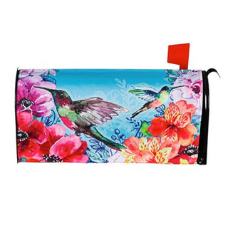 Bright Flowers & Hummingbirds Mail Wrap