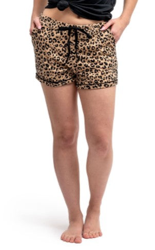 Hello Mello Feline Good Lounge Shorts S/M