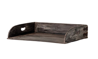 Reclaimed Wood Tray w/Handles