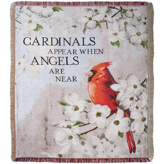 Cardinal’s Appear Tapestry Throw