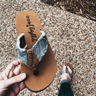 Gypsy Jazz Encore Flip Flop Blue