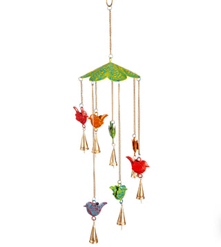 Colorful Metal Bird Garden Decor