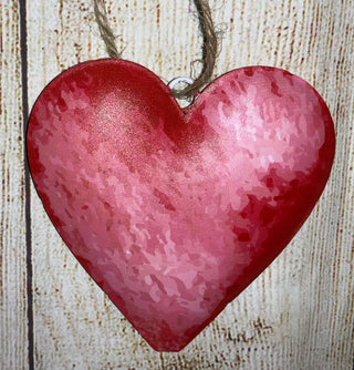 Metal Heart Ornament Style 4