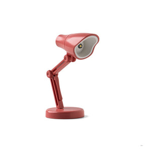 Modern Monkey Shady Business Task & Booklight Mini LED Lamp Red