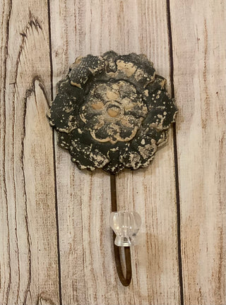 Rustic Floral Coat Hook