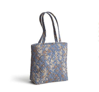 Vera Bradley Small Original Tote Larkspur Delphium