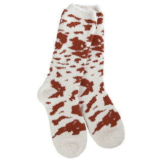 World’s Softest Socks Brown Cow Crew