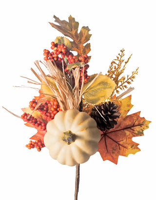 Pumpkin Spray, 17”
