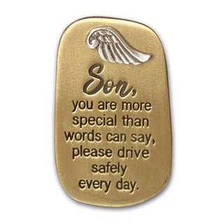 Drive Safely Visor Clip Son