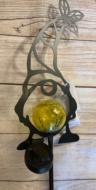 Lighted Solar Gnome Garden Stake