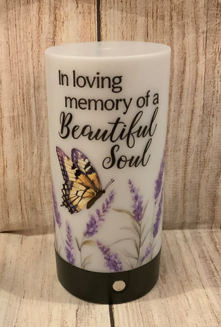 Memorial LED Tabletop Light In Loving Memory