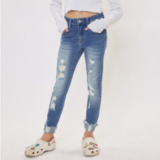 Kancan Youth Cole High Rise Ankle Skinny 41003