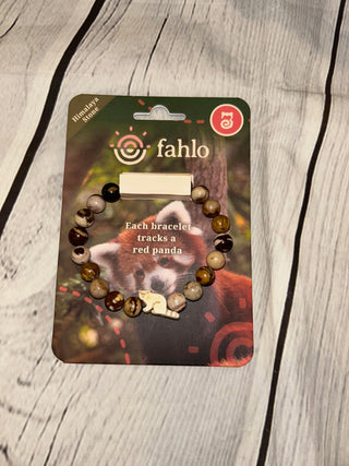 Fahlo Dash Red Panda Bracelet Himalaya Stone