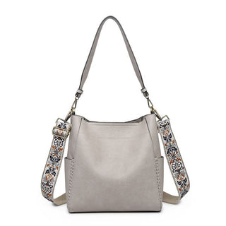 Jen & Co Penny Bucket Bag Grey M2070