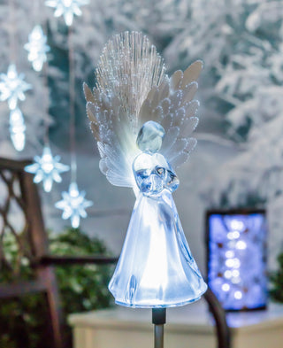 Angel Fiber Optic Garden Stake, 37”