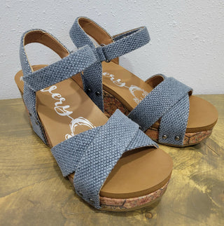 Very G Shirley Wedge Blue