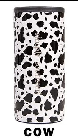 Simply Southern 12oz Can Cooler Cow Print