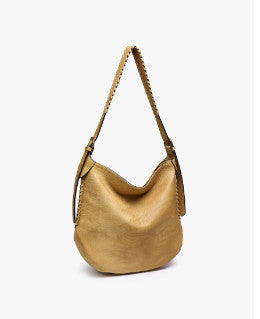Jen & Co Madelyn Whipstitch Hobo Mustard M2802
