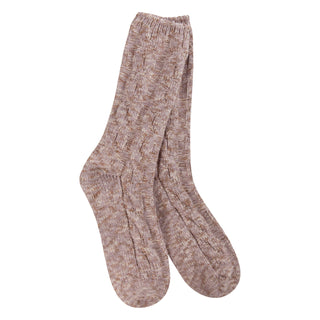 World’s Softest Socks Weekend Ragg Cable Crew