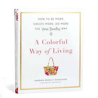 Vera Bradley "A Colorful Way of Living" Book