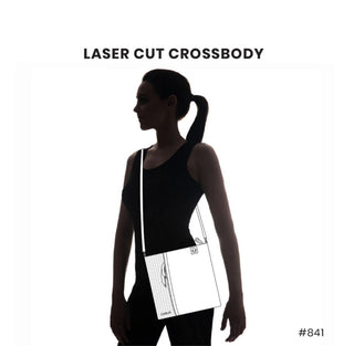 Chala Lasercut Crossbody Plum 841